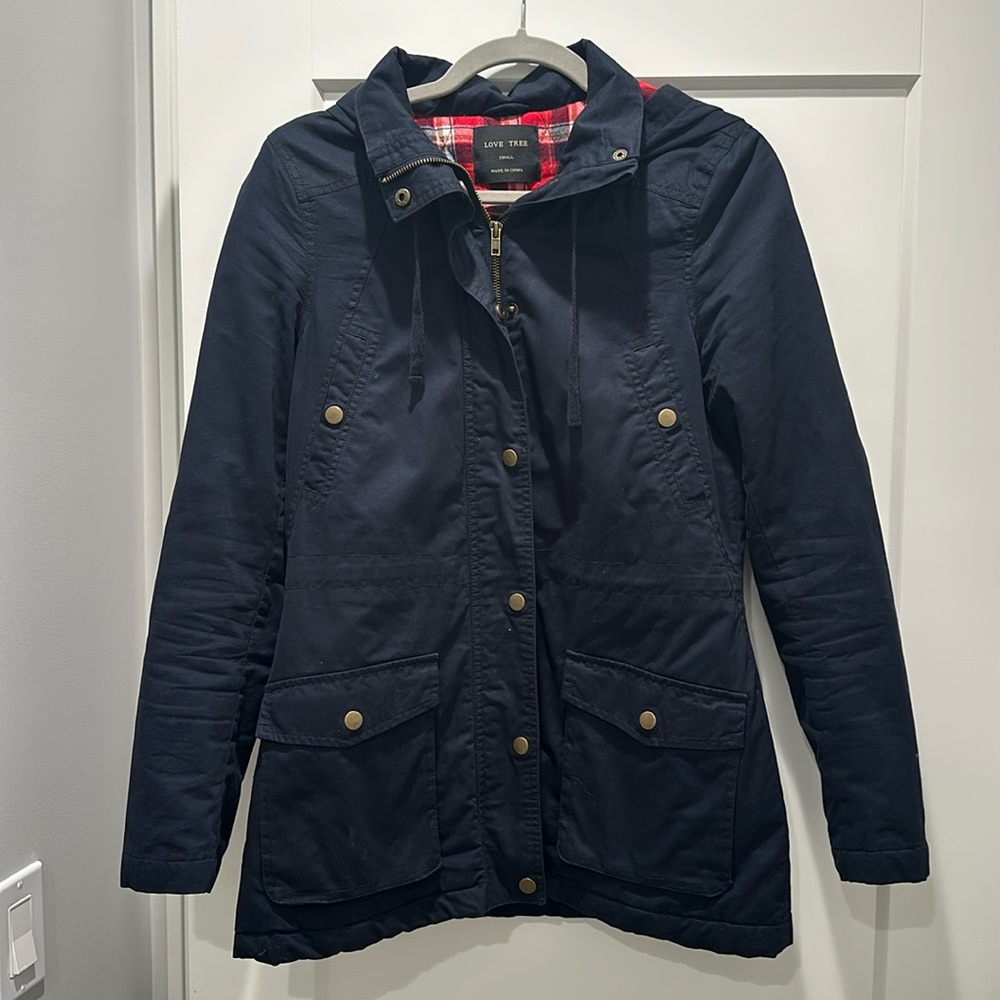 Love Tree Navy Jacket